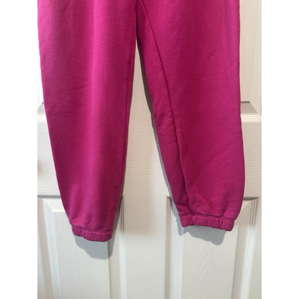 Spiritual Gangster Pink Luna Sweatpants Smiley Face Women's Small - Picture 4 of 9